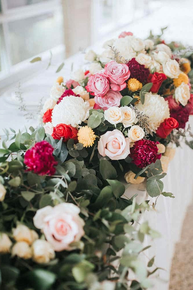 Rustic Floral Wedding Inspiration with Copper Highlights | Chloe Tanner Photography