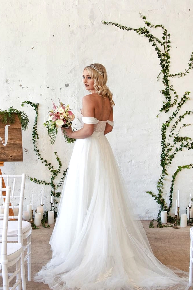 Romantic Indoor Garden Wedding Inspiration | Taylor Mitchell Photography