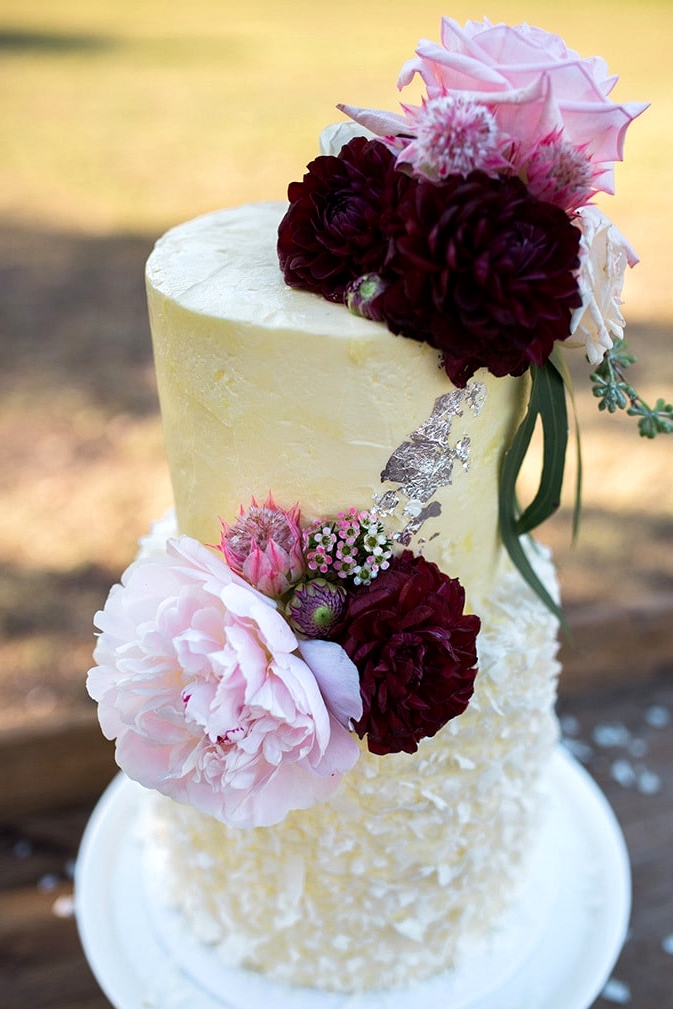 Romantic Berries and Cream Wedding Inspiration | This is Life Photography