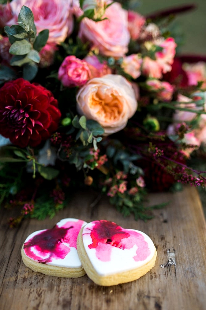 Romantic Berries and Cream Wedding Inspiration | This is Life Photography