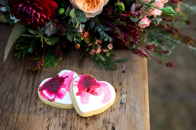 Romantic Berries and Cream Wedding Inspiration | This is Life Photography