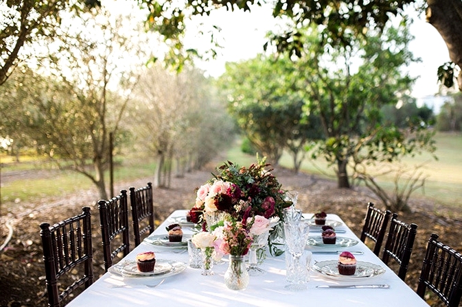 Romantic Berries and Cream Wedding Inspiration | This is Life Photography