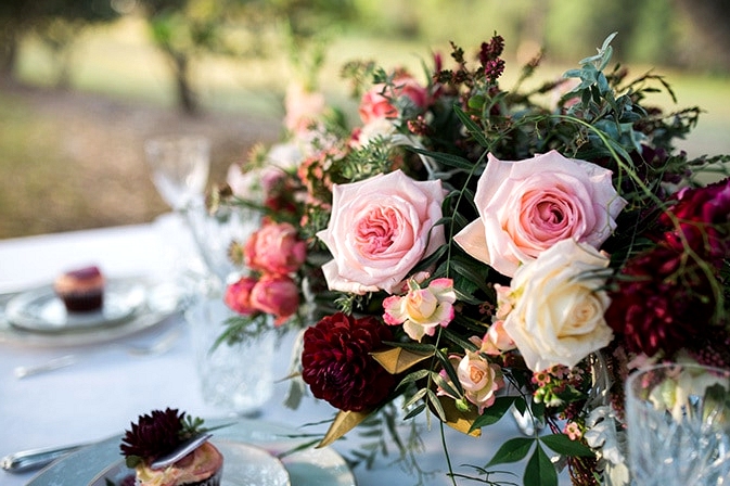 Romantic Berries and Cream Wedding Inspiration | This is Life Photography