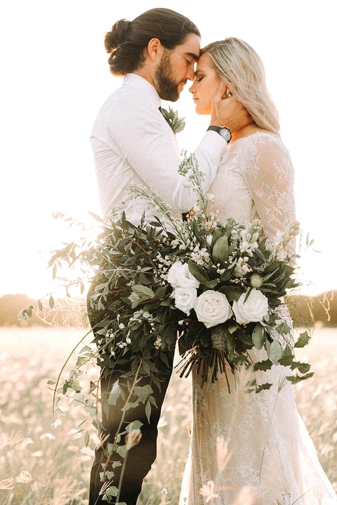 Modern Greenery Wedding Inspiration | Twig + Fawn Photography