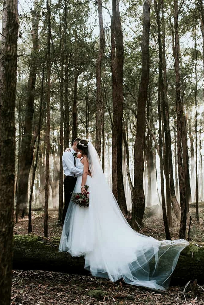 Moody Woodland Wedding Inspiration | Woodlands Creative Photography and Film