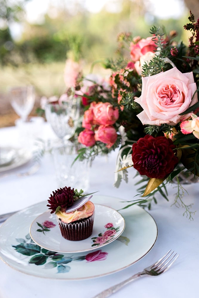 Romantic Berries and Cream Wedding Inspiration | This is Life Photography