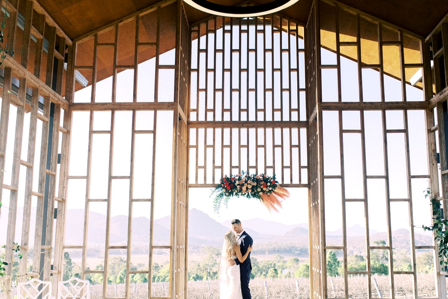 Kooroomba Lavendar Farm Wedding