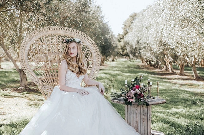 Vintage Boho Wedding Inspiration | Chloe Tanner Photography