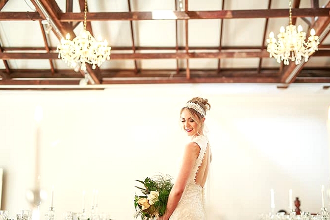 Vintage Glam Wedding Inspiration | Jason Soon Photography