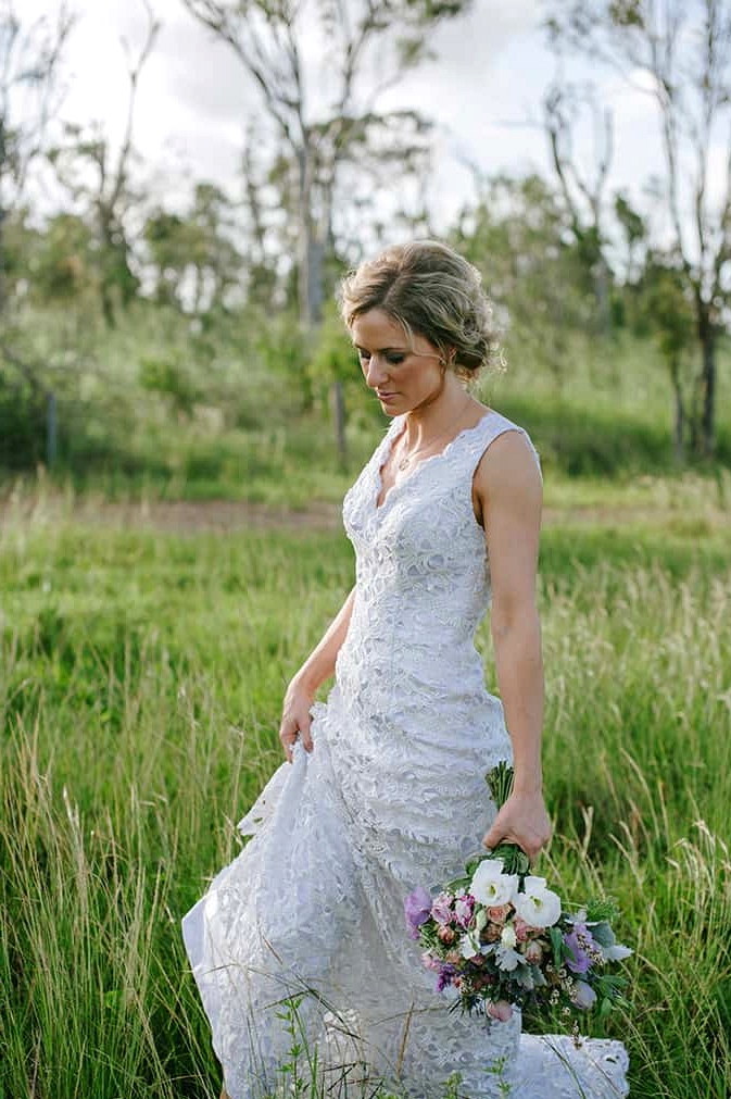 Romantic Country Wedding Inspiration | Dani Dury