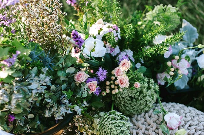 Romantic Country Wedding Inspiration | Dani Dury