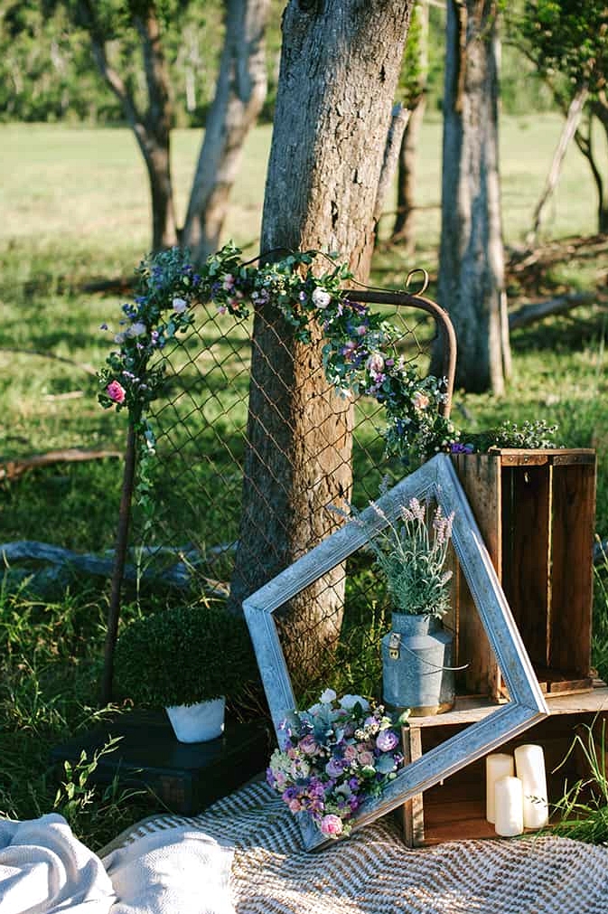 Romantic Country Wedding Inspiration | Dani Dury