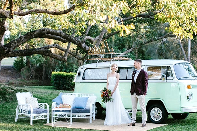 Vibrant Summer Garden Wedding Inspiration | Camilla Kirk Photography