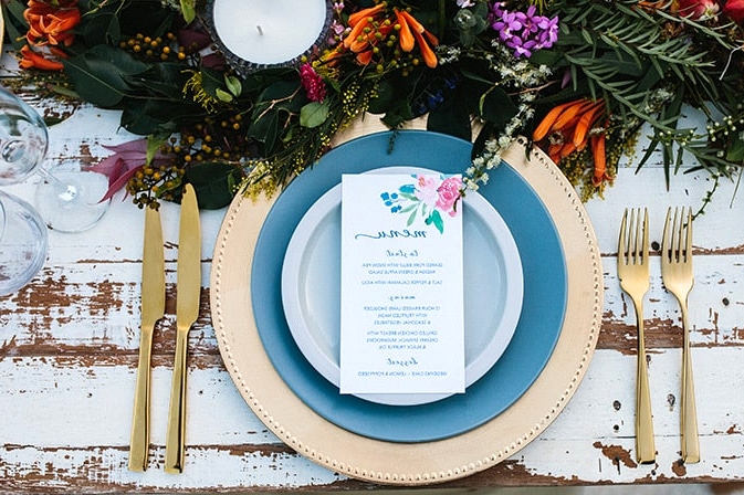 Vibrant Summer Garden Wedding Inspiration | Camilla Kirk Photography