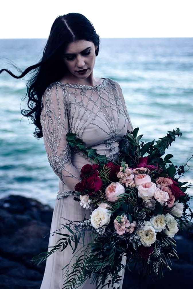 Windswept Seaside Elopement Inspiration | Peppermint Photography