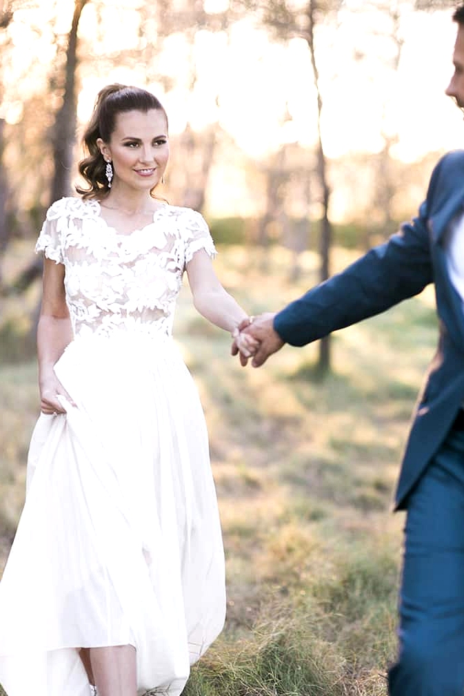 Three Elegant Wedding Day Looks for the Modern Bride | Kaitlin Maree Photography