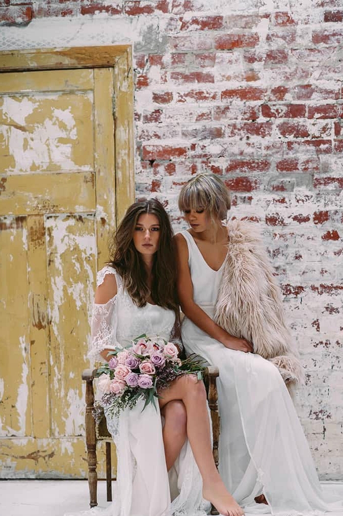 Moody Warehouse Wedding Inspiration