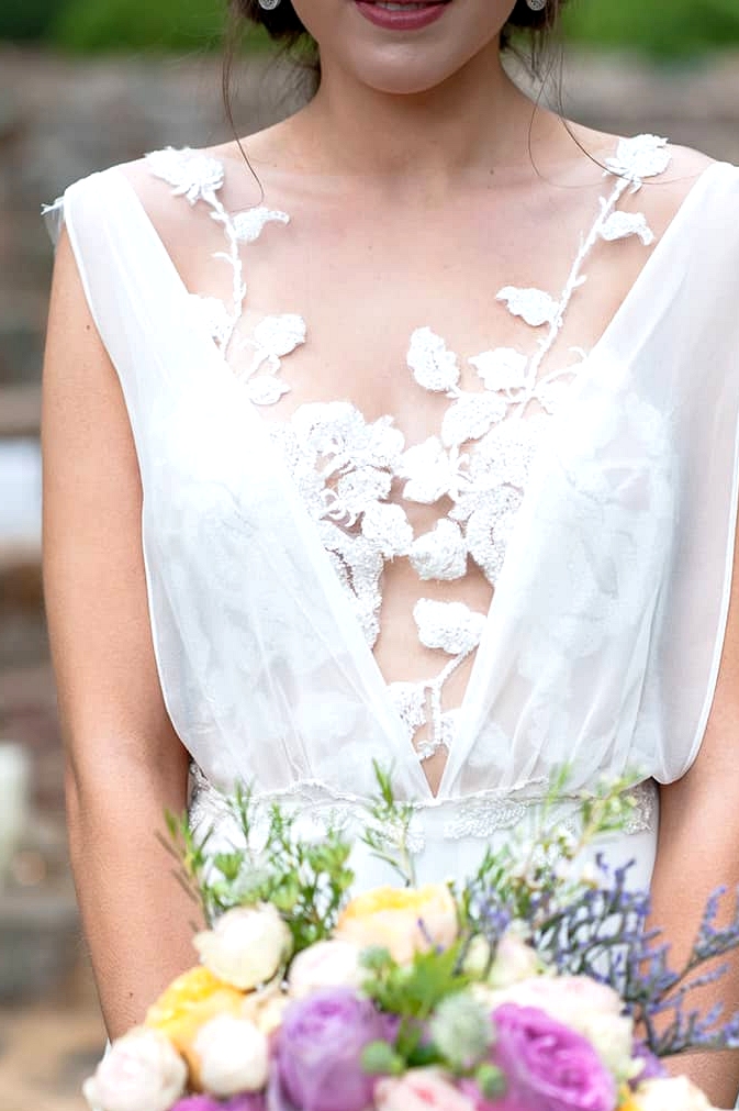 Watercolour-Garden-Wedding-Inspiration-Dress-Detail