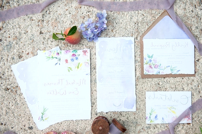 Watercolour-Garden-Wedding-Inspiration-Stationery