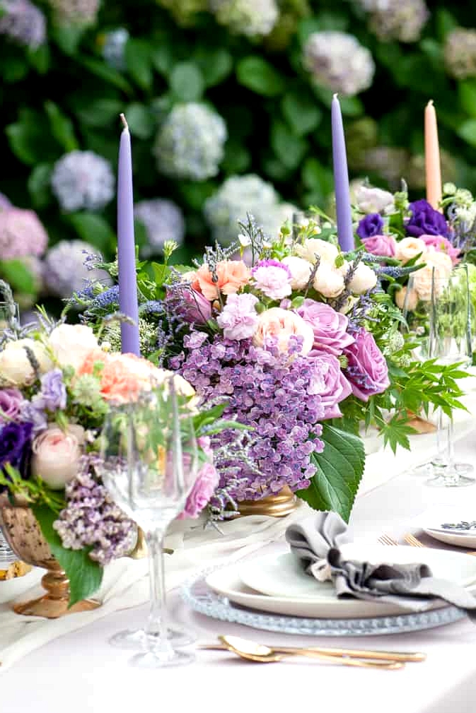 Watercolour-Garden-Wedding-Inspiration-Reception-Centrepiece-6