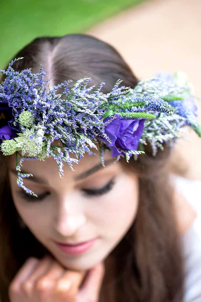 Watercolour-Garden-Wedding-Inspiration-Lavender-Flower-Crown-2