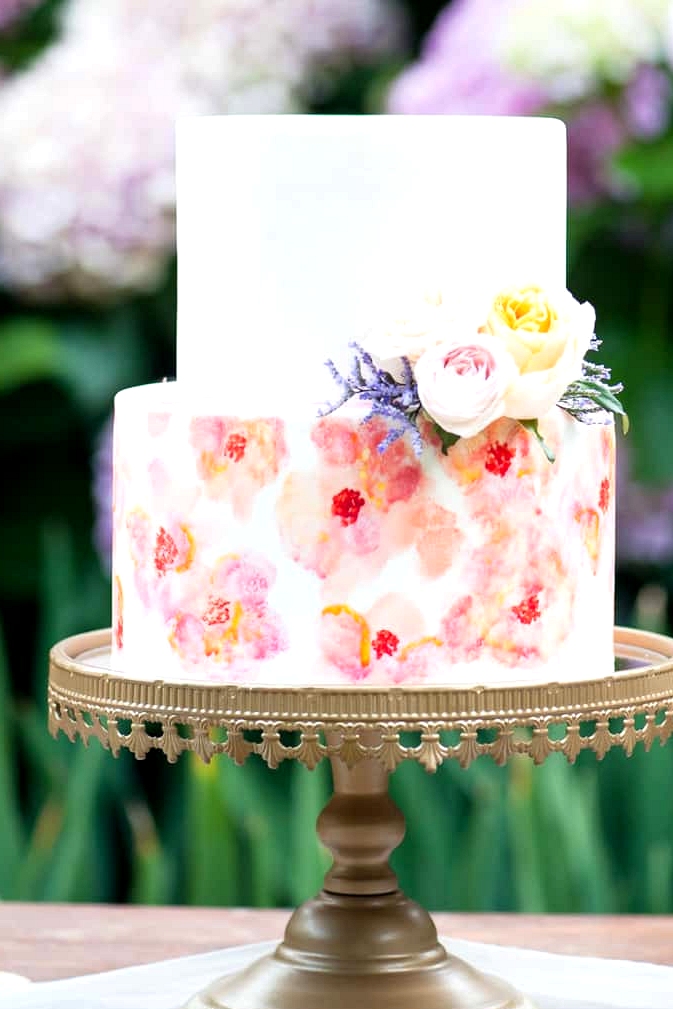 Watercolour-Garden-Wedding-Inspiration-Cake