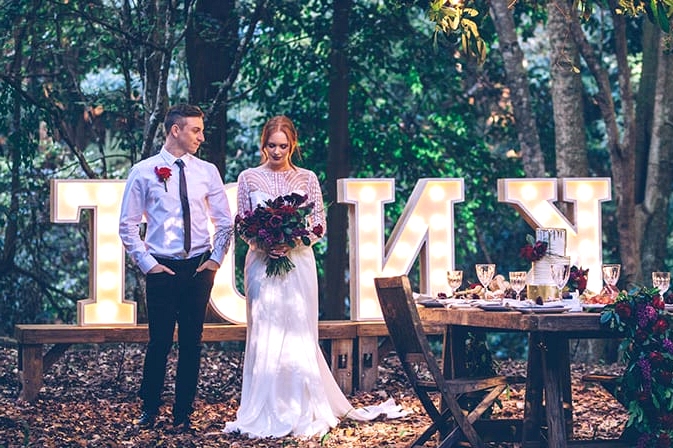 Modern Rustic Wedding Inspiration