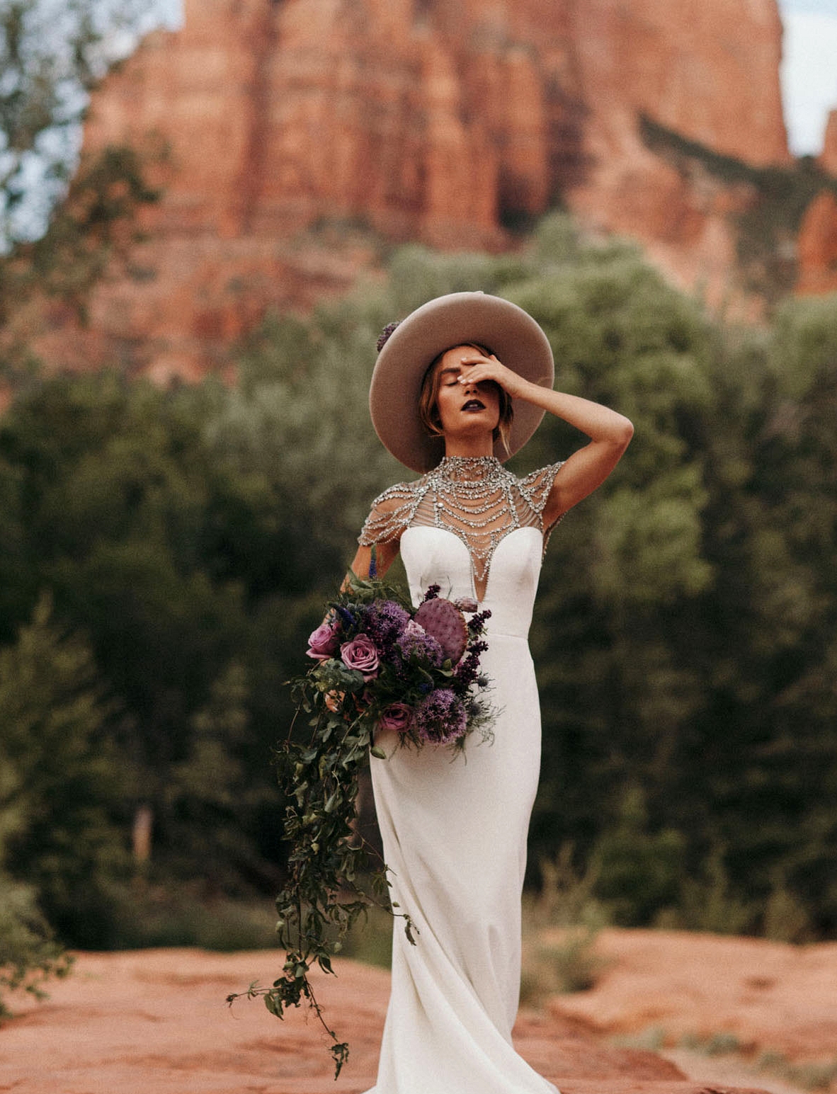 Bridal Trend with Hats