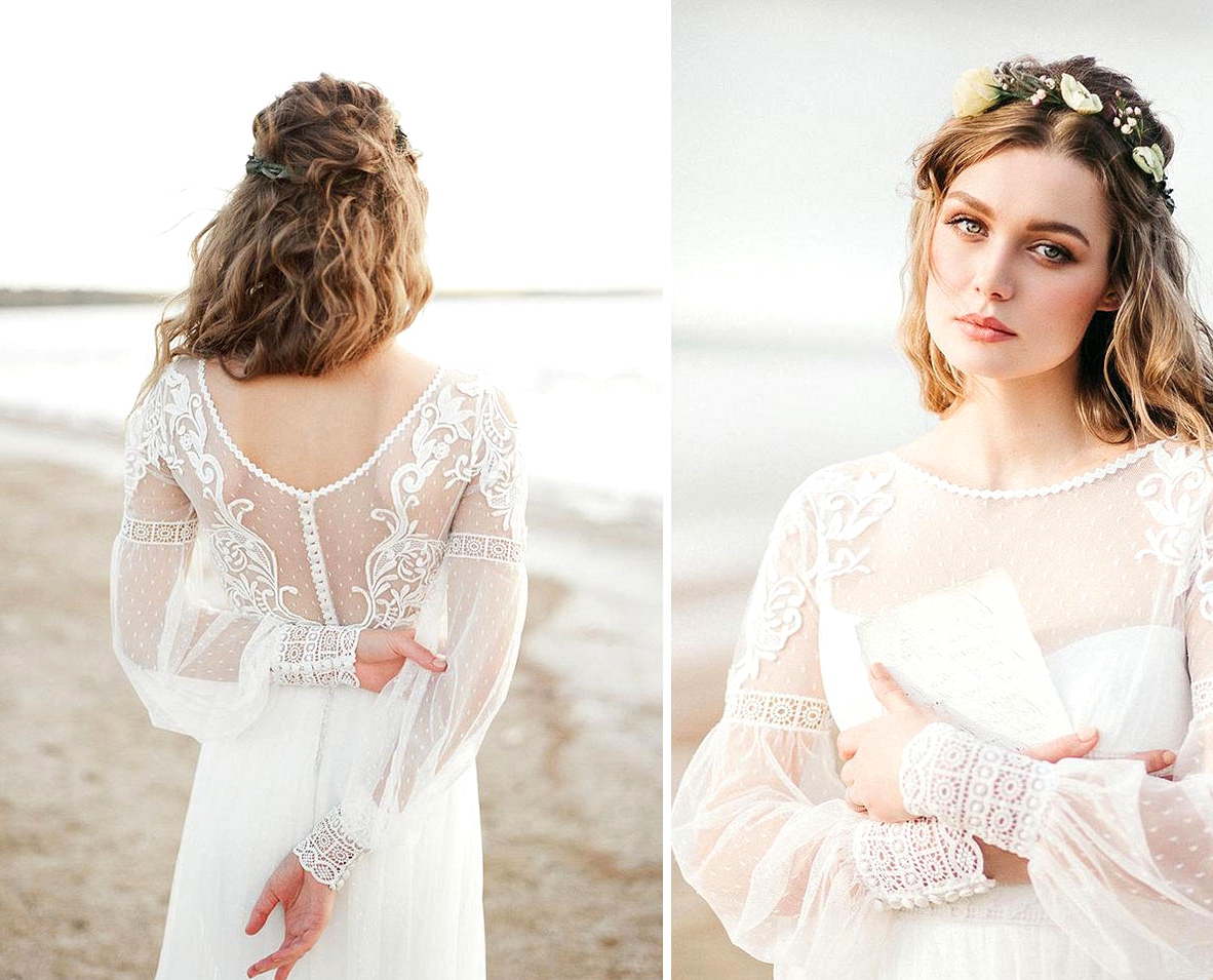boho wedding dress Etsy