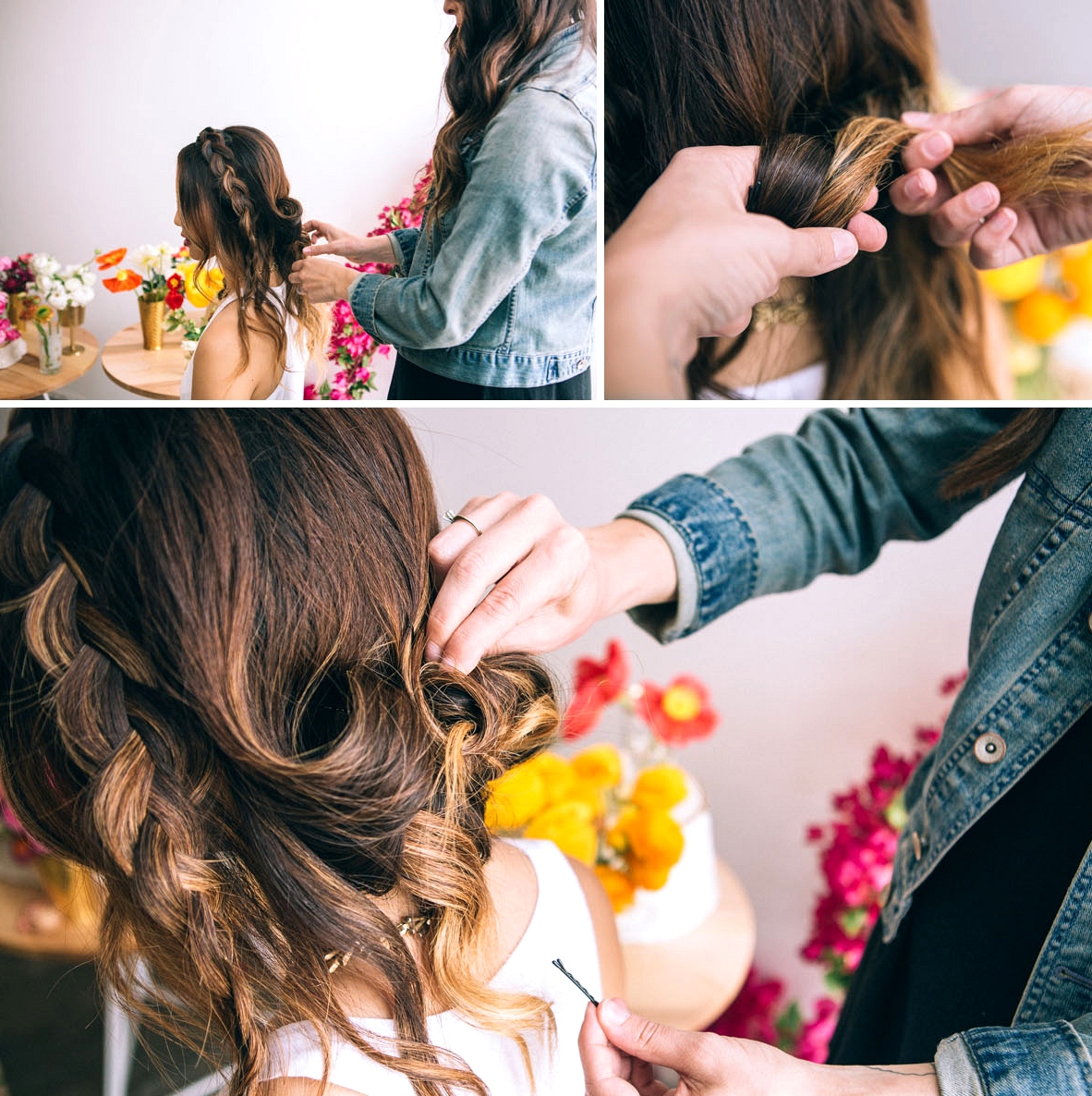 Dutch Flower Braid