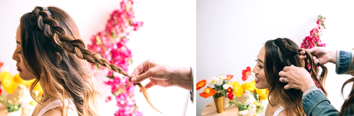 Dutch Flower Braid