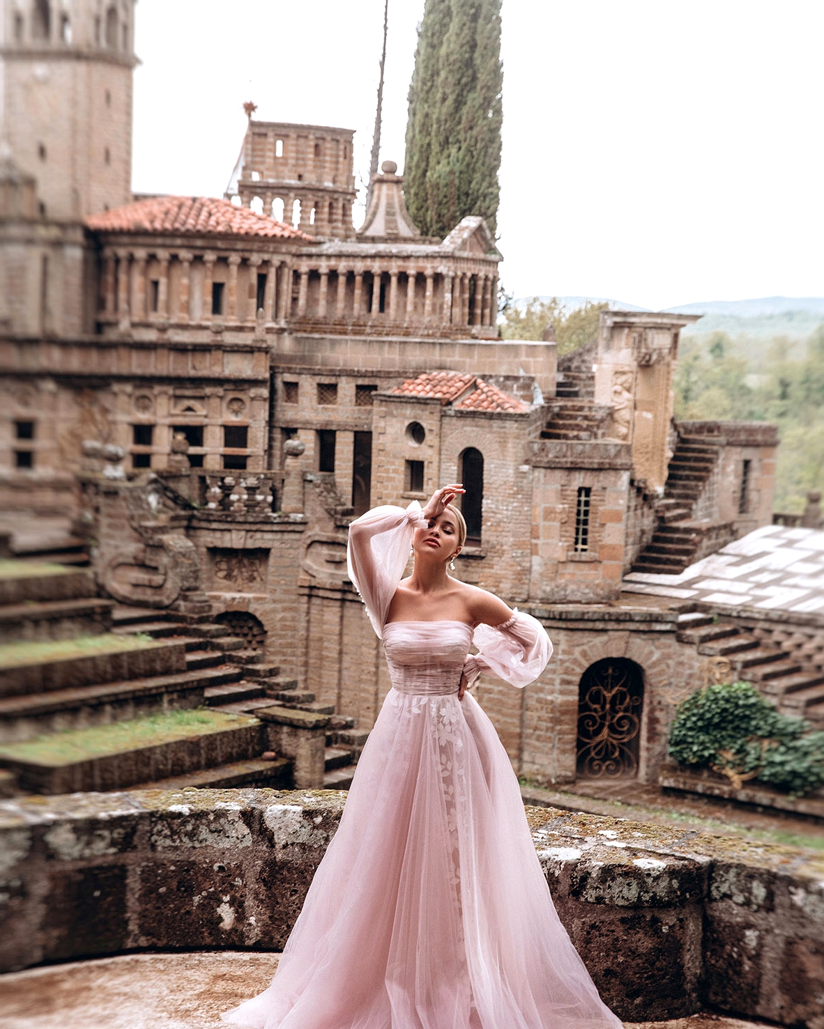 Blush gown