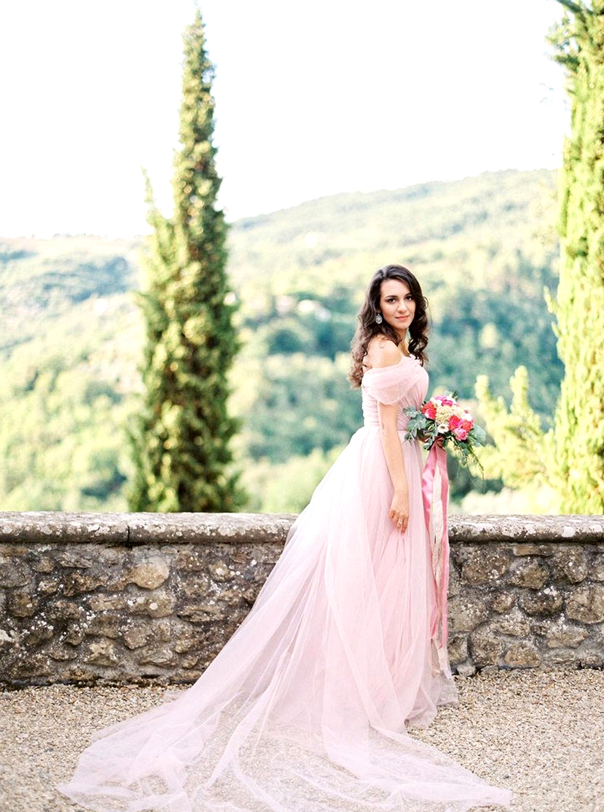 Blush Wedding Dress