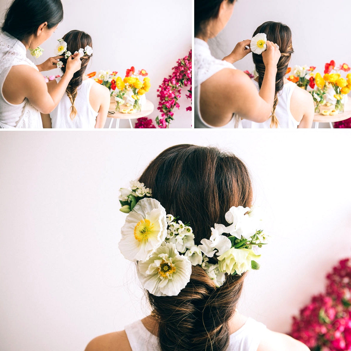 Flower Fishtail Braid