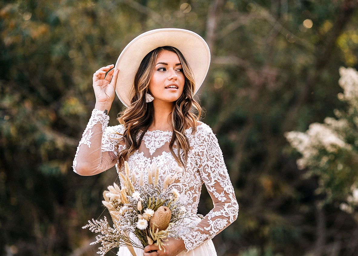 Maggie Sottero Lace Long Sleeve Wedding Dress Madilyn