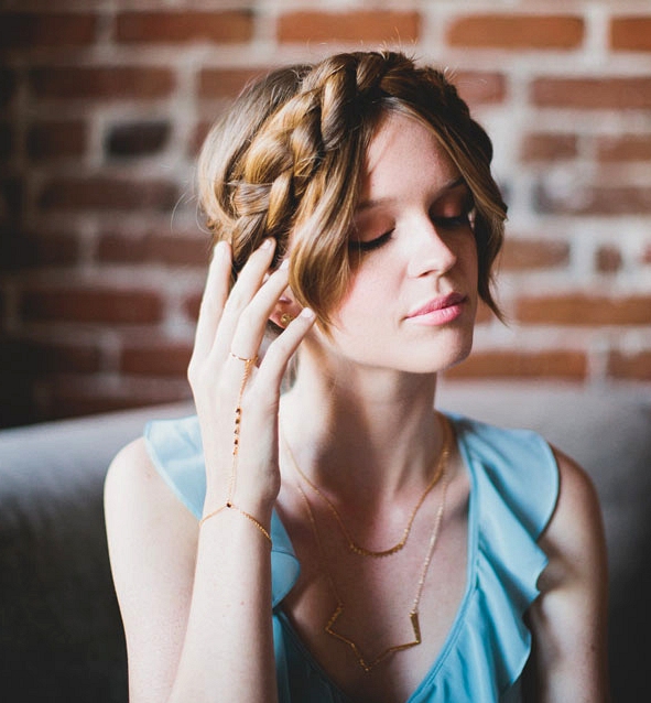 braided hair crown