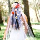 Make Your Own Custom Silk Flower Veil!