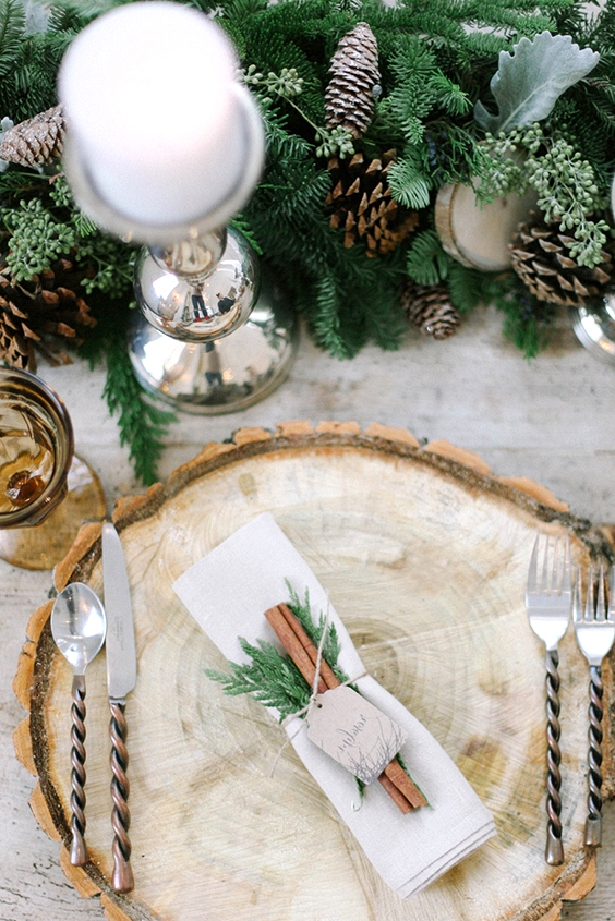 Christmas Wedding Decor Ideas | www.onefabday.com