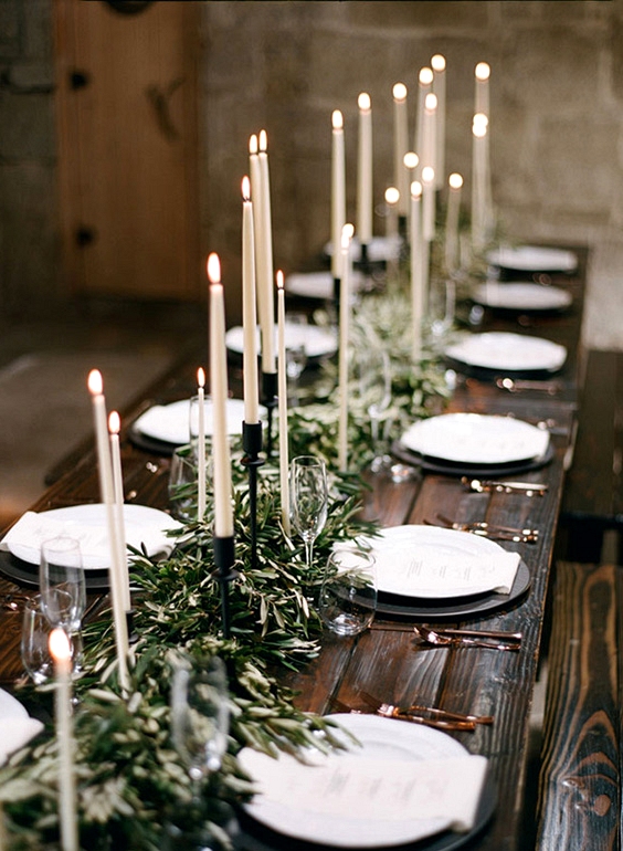 Christmas Wedding Decor Ideas | www.onefabday.com