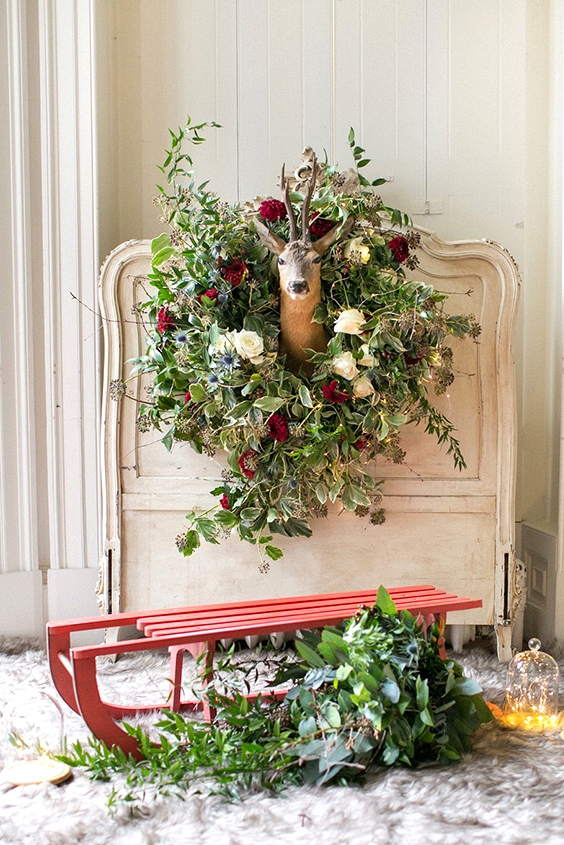 Christmas Wedding Decor Ideas | www.onefabday.com