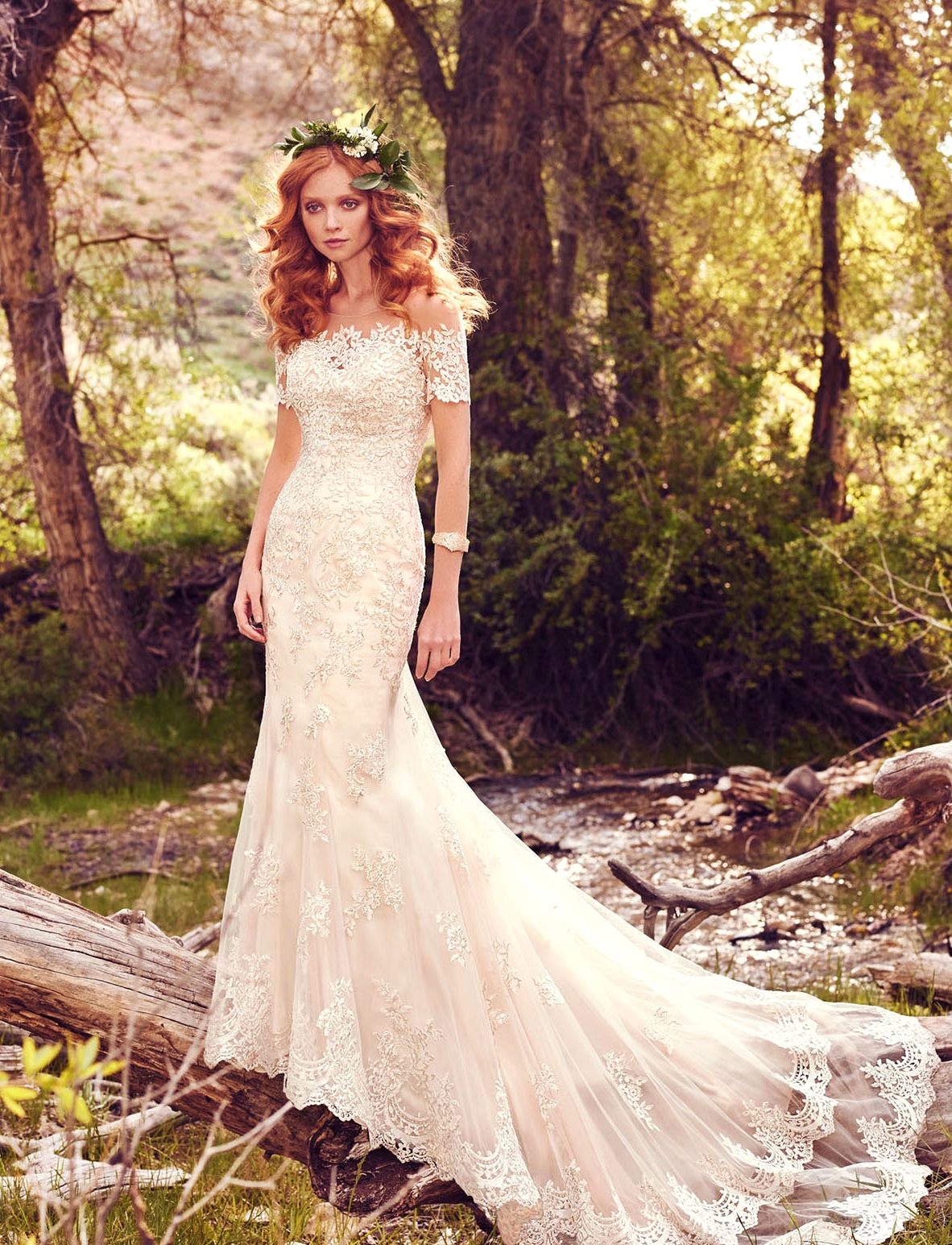 Present These Shoulders with These Robes From Maggie Sottero - Swanky ...