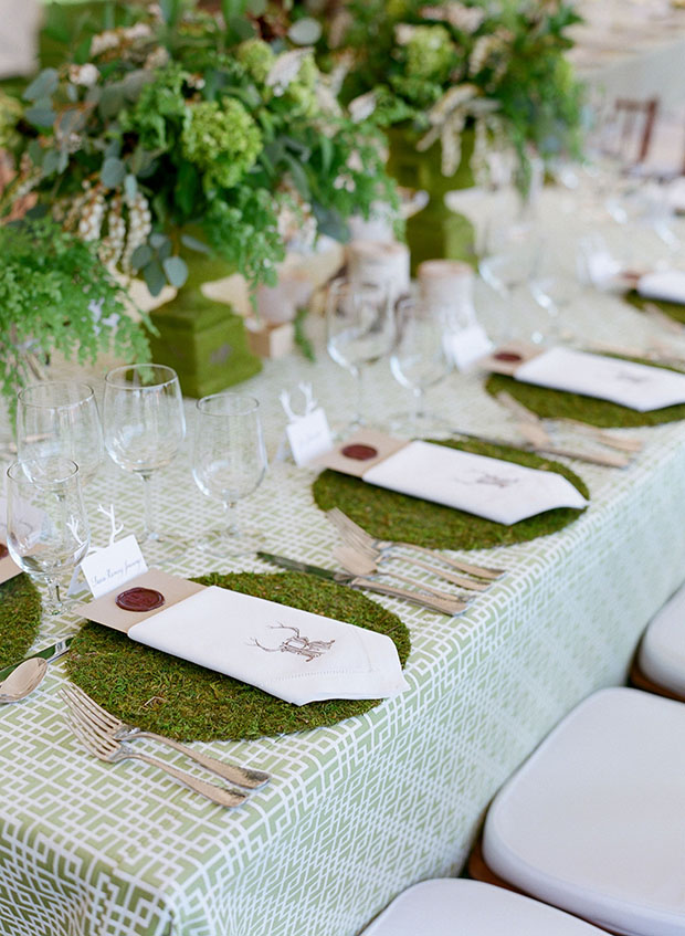 Moss Wedding Ideas | 