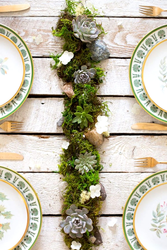 Moss Wedding Ideas | 