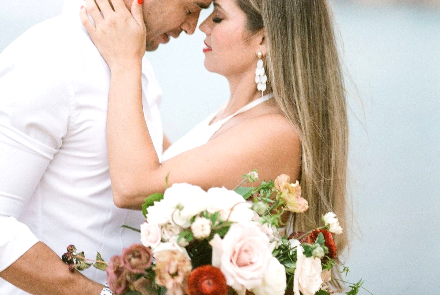 A heartfelt California coastal engagement